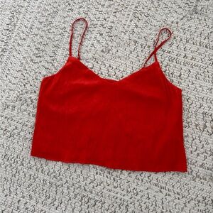 NEVER WORN, WITH TAGS. Red Women's Camisole Top